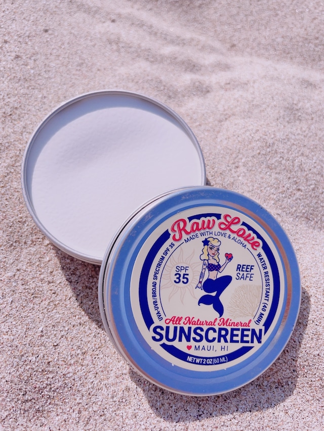【Raw Love Sunscreen】日焼止め 缶 - 画像 (3)